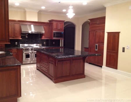 Volga Blue Basement Kitchen - Chesterton Indiana Volga Blue Basement Kitchen - Chesterton Indiana